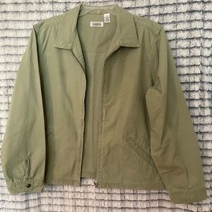 Green jacket